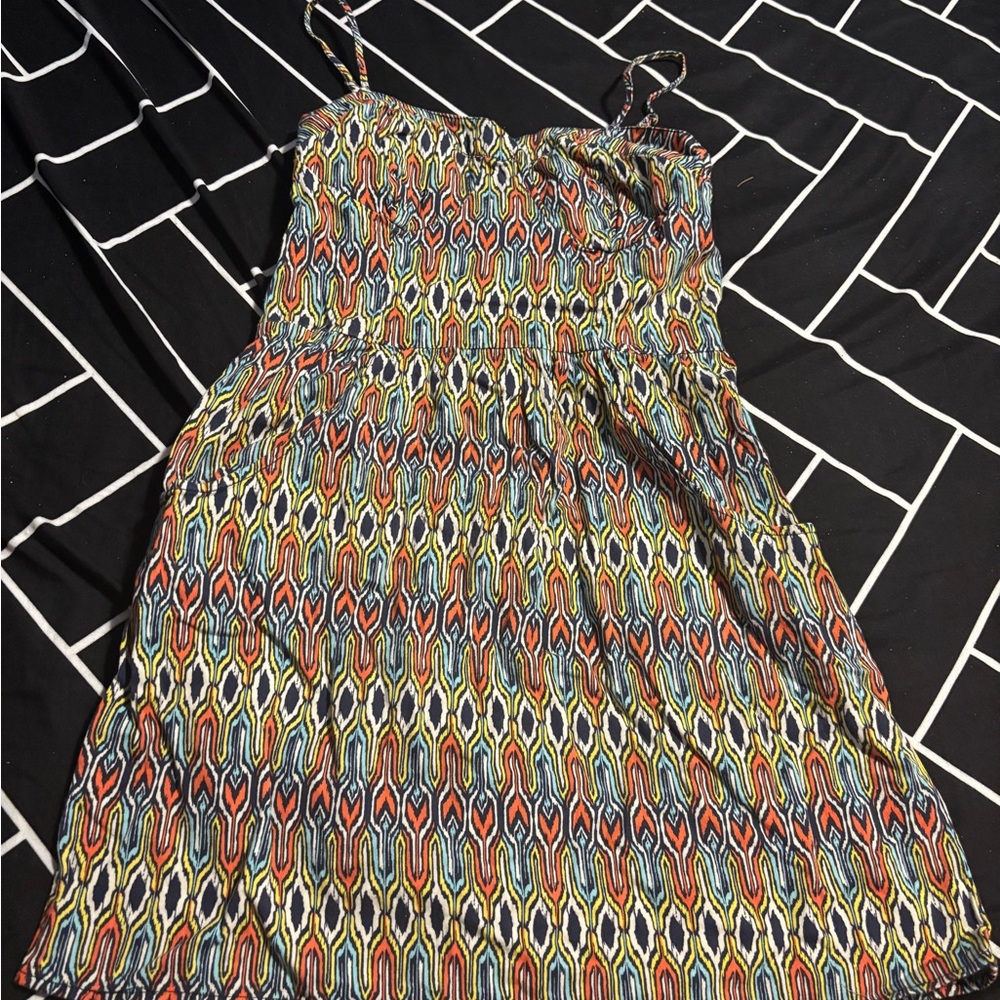 Mossimo Supply Co. Colorful Geometric Mini Dress